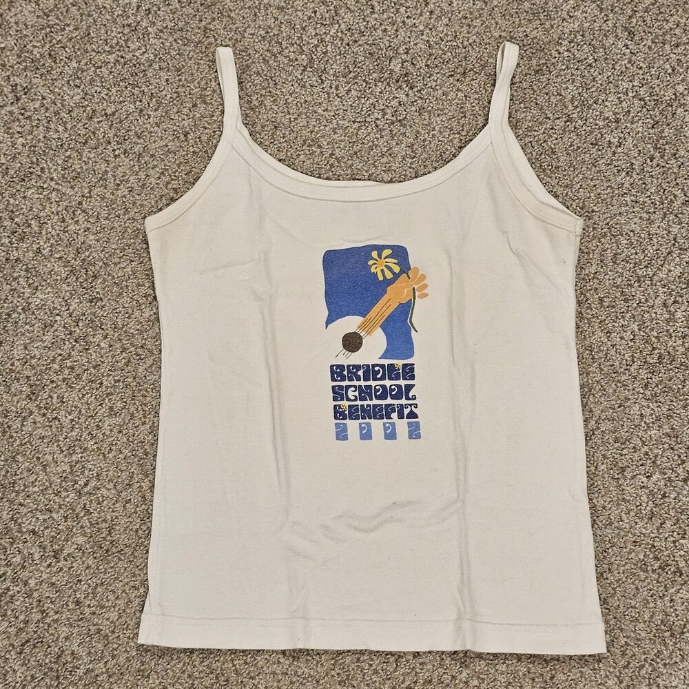 Bridge School Benefit 2002 Womens Tank Top/Crop Top Size M Gaziani